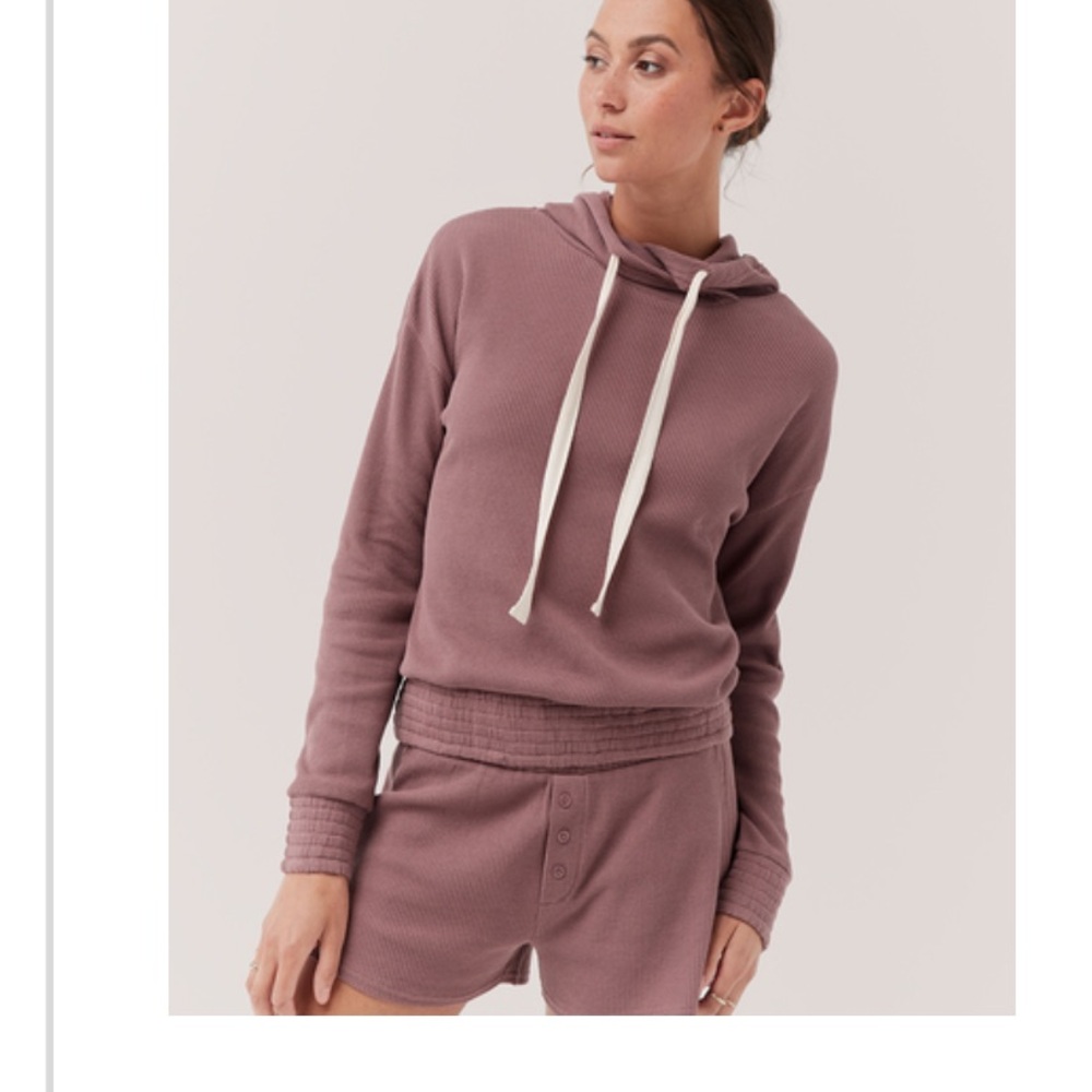 Pact waffle hoodie
